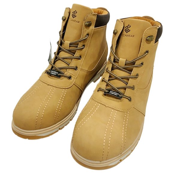 NWT ROCAWEAR MSRP $94.99 ALDON MEN\'S BEIGE CASUAL HIKING BOOTS SHOES SIZE 13 main image 4